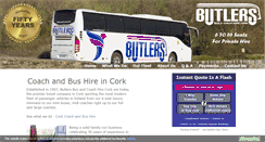 Desktop Screenshot of butlers-buses.com